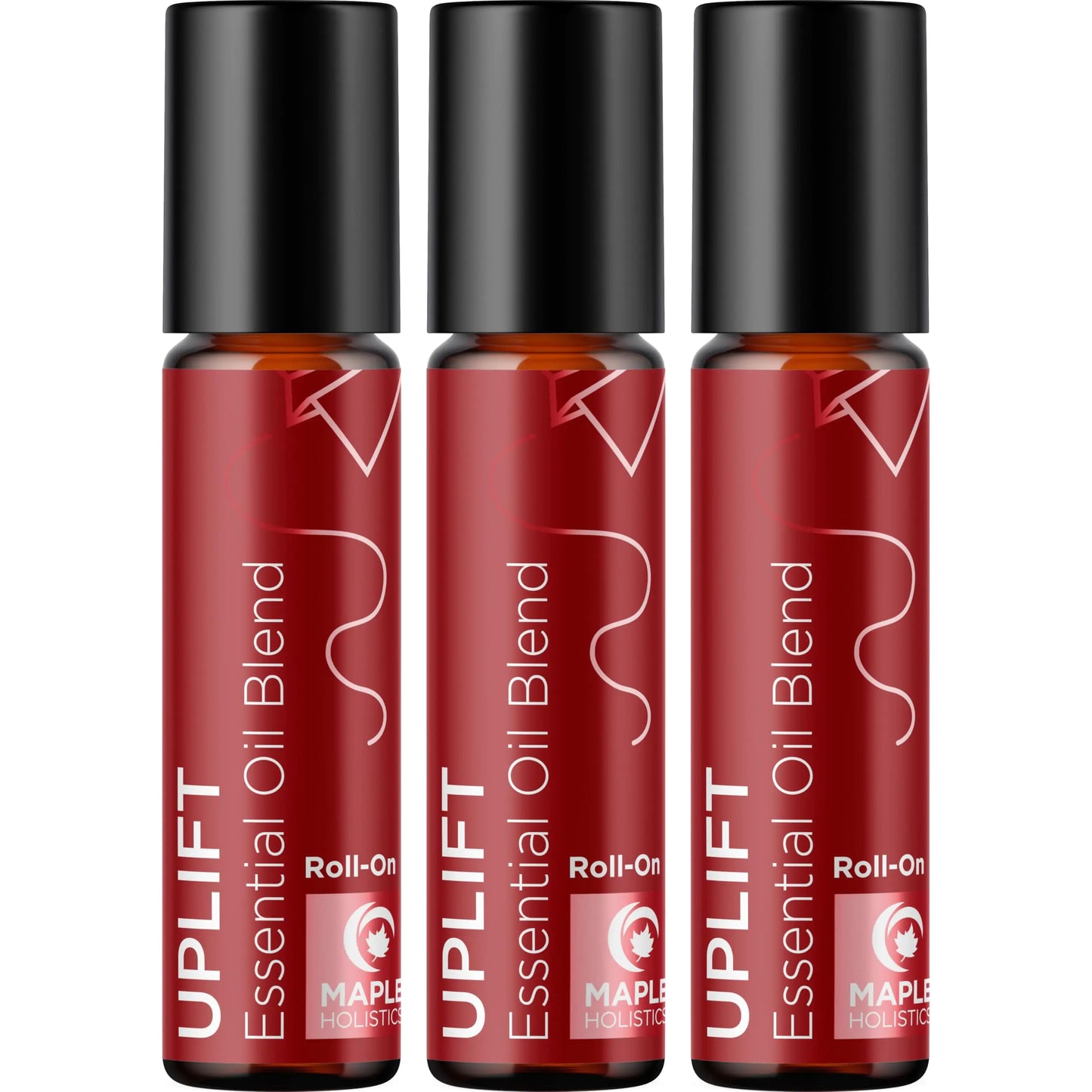 Uplift Citrus & Lavender Roll-On Trio – Mood Boosting Essential Oils (3x10ml)