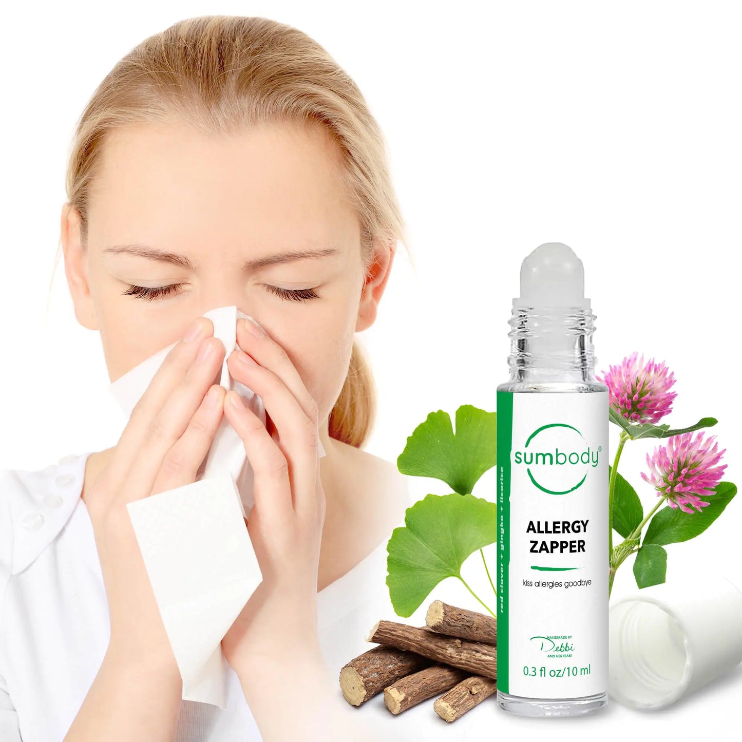 Lavender Sinus Relief Roll-On – Headache & Breathe Easy Blend (10ml)