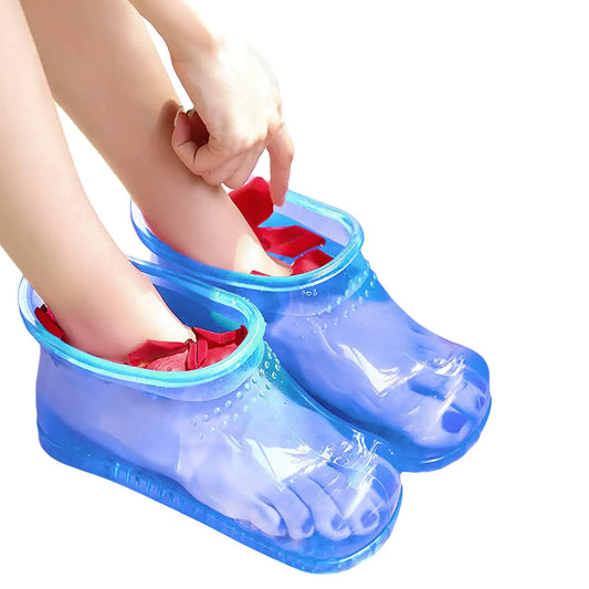 Massage Foot Bath Shoes – Portable Spa Therapy for Tired Feet