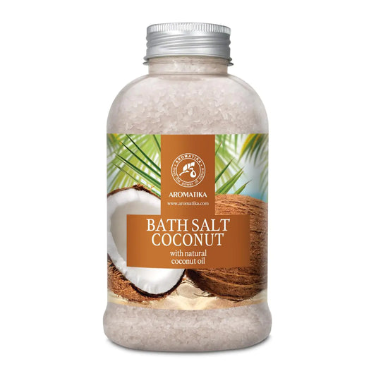 Coconut Aromatherapy Bath Sea Salt Soak – 600g (21.16oz)