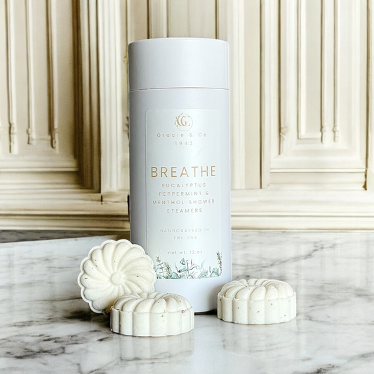 Organic Botanical Shower Steamers – Set of 6 Aromatherapy Tablets