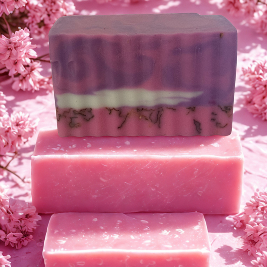 Garden Party Handmade Soap – Jasmine, Rose or Lavender | Singles & Sets
